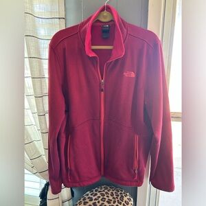 The North Face Pink Full-Zip Jacket